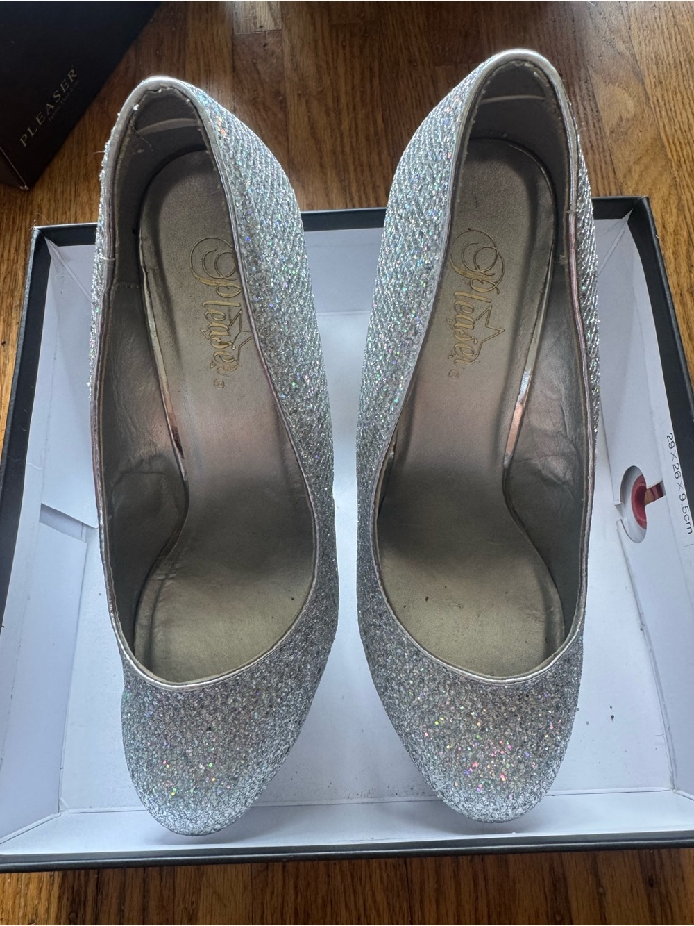 RHINESTONE PLEASER PLATFORMS - Picture 5 of 6